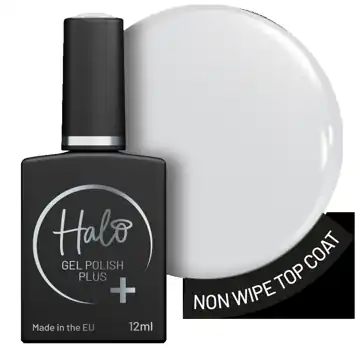 Halo Gel Polish Plus 12ml (Non Wipe Top Coat)