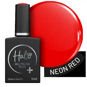 Halo Gel Polish Plus 12ml (Neon Red)