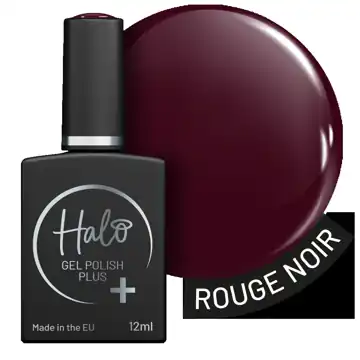Halo Gel Polish Plus 12ml (Rouge Noir)