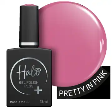 Halo Gel Polish Plus 12ml (Pretty In Pink)