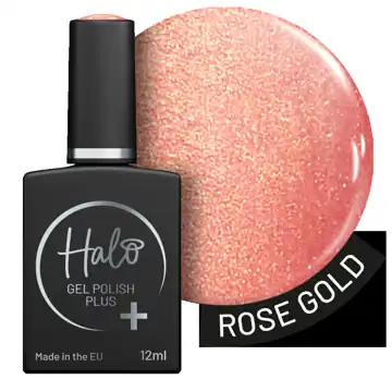 Halo Gel Polish Plus 12ml (Rose Gold)