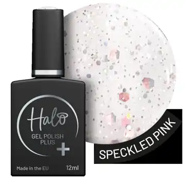 Halo Gel Polish Plus 12ml (Speckled Pink)