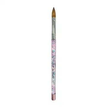 Glitterbels Pinched Pastel Glitter Acrylic Brushes