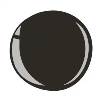 Halo Gel Polish Black (8ml)