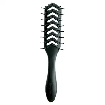 Denman D200 Black Flexible Skeleton Vent Brush