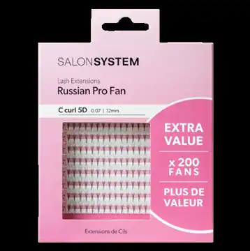 Salon System Extra Value ProFan 5D C Curl 0.07 12mm